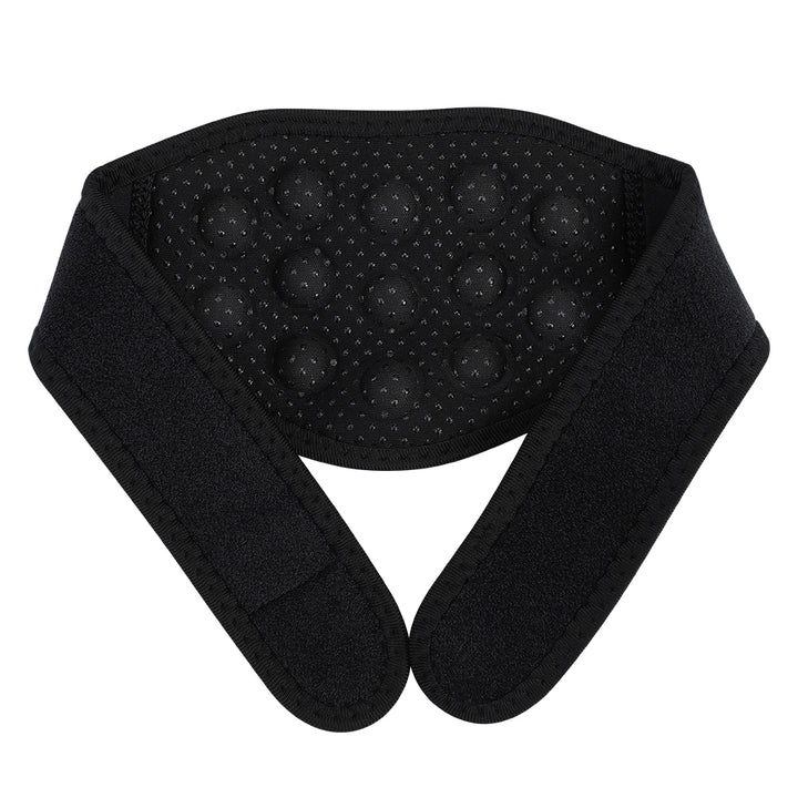 Premium Tourmaline Magnetic Neck Support Belt with Self-Heating & Infrared Therapy, Pain Relief Cervical Massager for Back & 