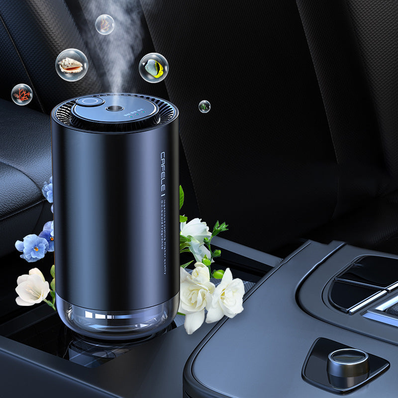 Premium Ultrasonic Aroma Diffuser – Portable Car Air Purifier and Home Freshener with Automatic Sensing, Adjustable Modes