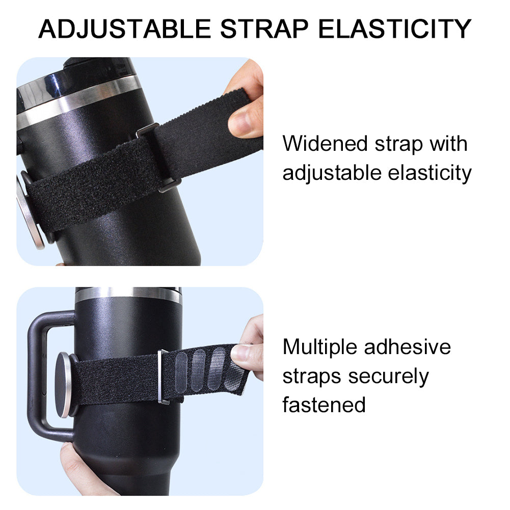 Premium Magnetic Mobile Phone Holder – Adjustable Strap for 70-100mm Water Cup, Strong Magnetic Attraction, Compatible with 