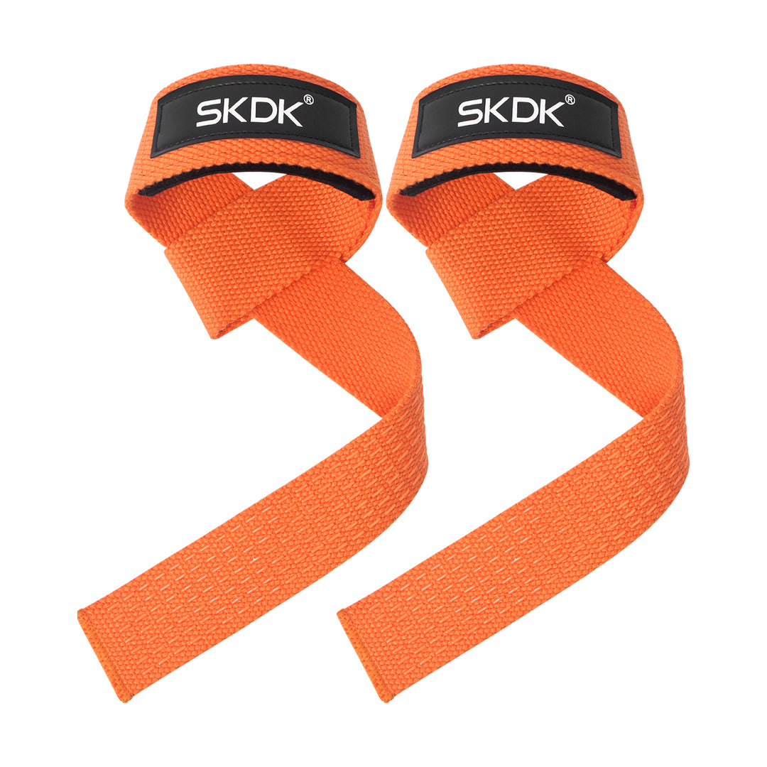 High Quality Weightlifting Straps – Anti-Slip Silicone Lifting Wrist Straps for Strength Training, Deadlifts, Crossfit, Hand 