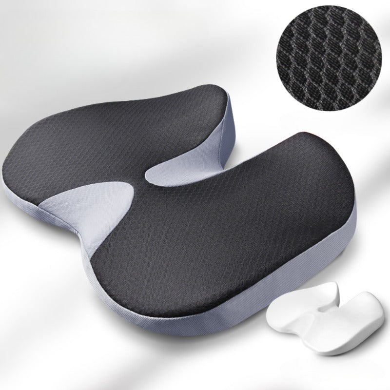 Premium Non-Slip Orthopedic Memory Foam Cushion – Tailbone and Sciatica Pain Relief Seat Cushion for Prostate Comfort