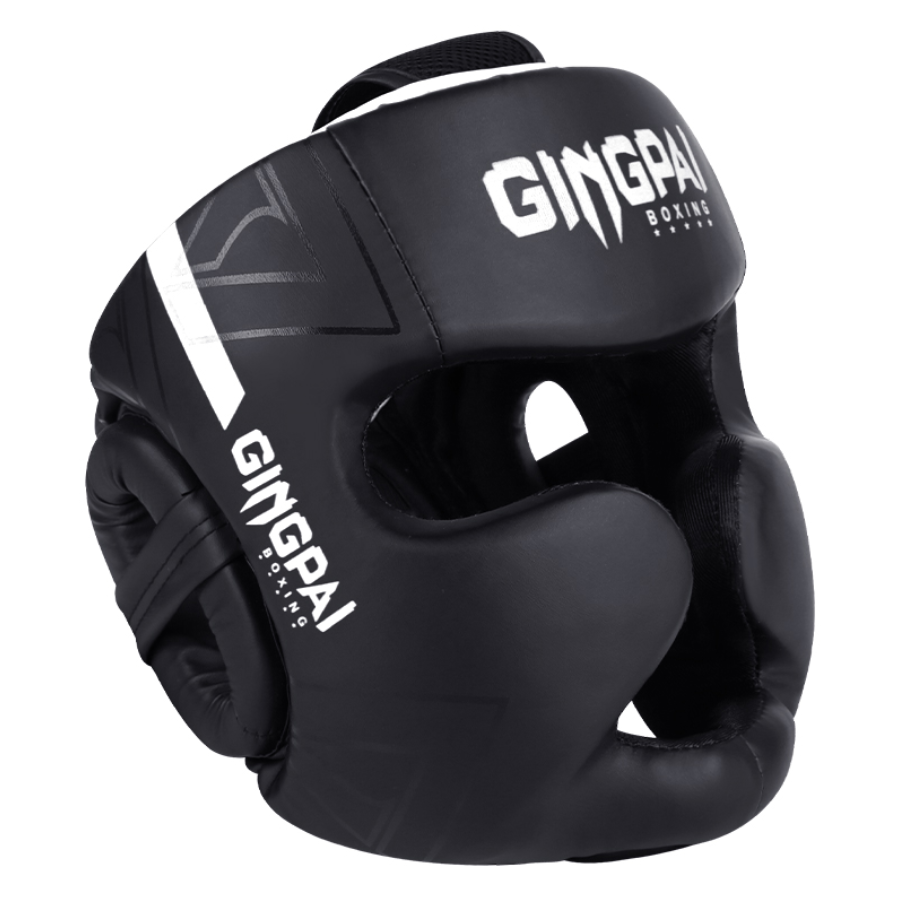 High-Quality Kick Boxing Headgear - Protective Helmet for MMA, Karate, Muay Thai, Free Fight Training, Durable PU Leather