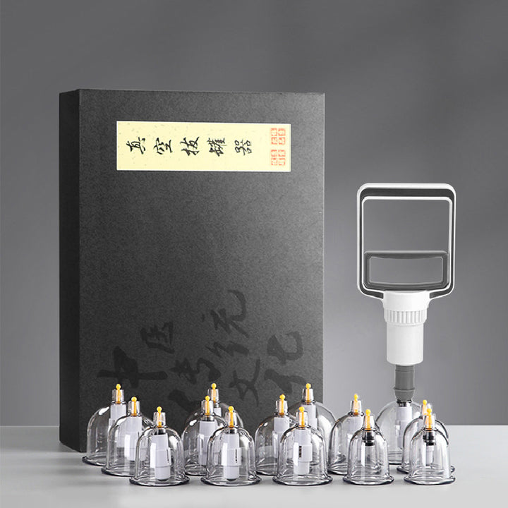 Premium Cupping Therapy Set – Professional Vacuum Suction Cups for Chinese Medicine Physiotherapy, Massage, and Muscle