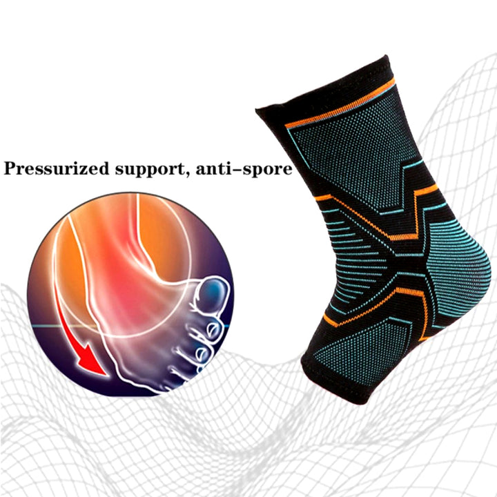 Premium Ankle Brace Compression Sleeve for Injury Recovery and Joint Pain Relief – Plantar Fasciitis Support Socks with Arch 