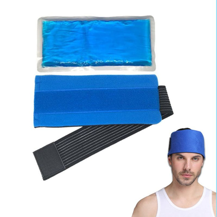 High Quality Reusable Ice Pack with Elastic Strap for Cold Hot Therapy, Pain Relief for Sport Injuries, Knee, Back, Shoulder,