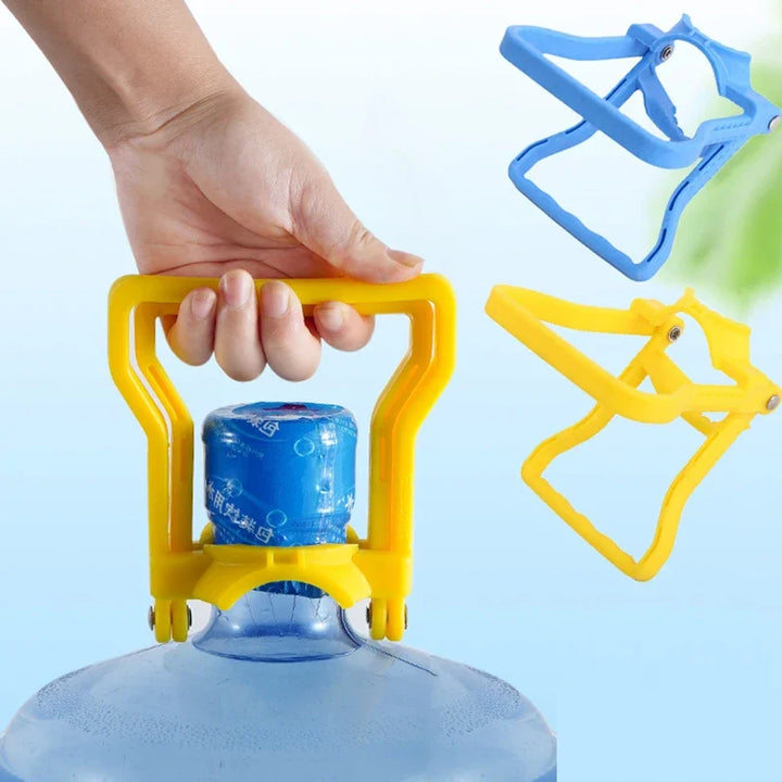 Premium Portable Water Bottle Holder – Labor-Saving Plastic Bucket Carrier – Easy Lift-Up Handle for Convenient Water 