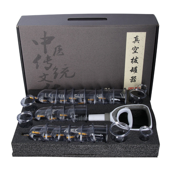 Premium Cupping Therapy Set – Professional Vacuum Suction Cups for Chinese Medicine Physiotherapy, Massage, and Muscle