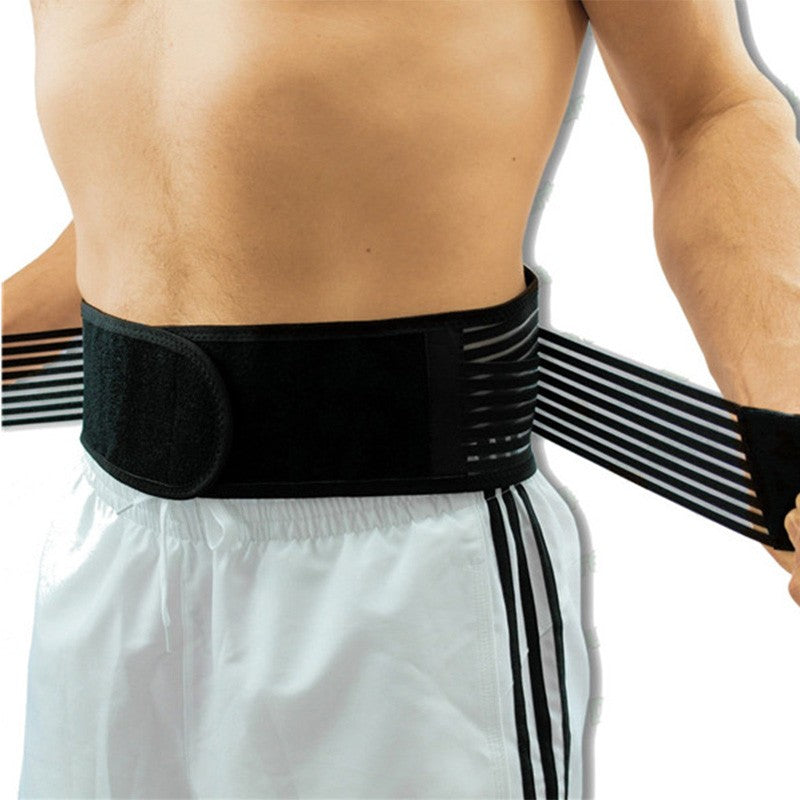 High Quality Adjustable Neoprene Lumbar Support Belt – Double Pull Back Brace for Lower Back Pain Relief, Self-Heating  