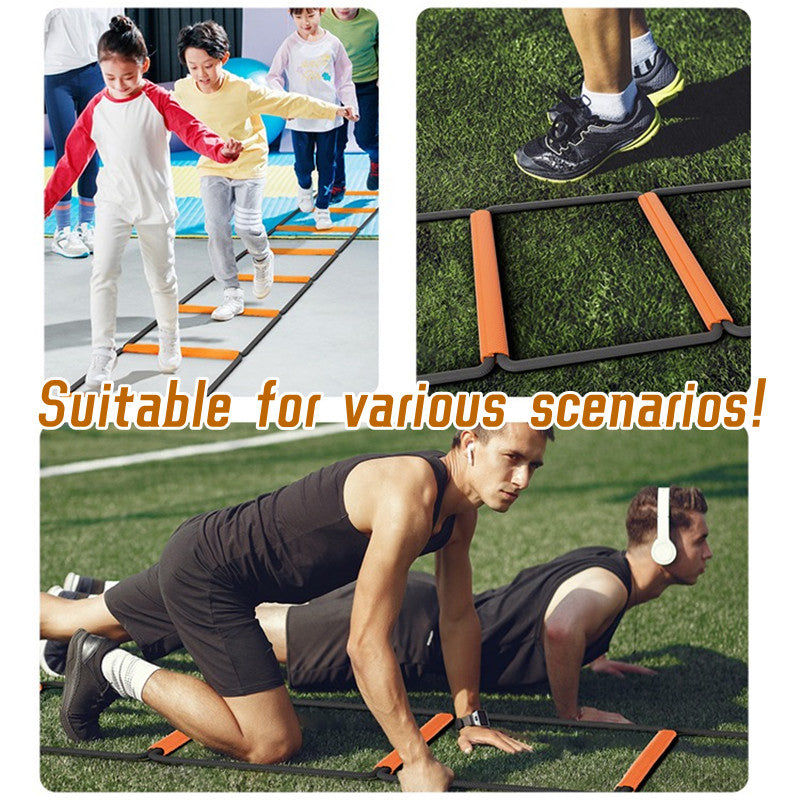 Premium Multifunctional Agility Ladder for Kids & Adults – Sports Training for Soccer, Basketball, Football – Coordination & 