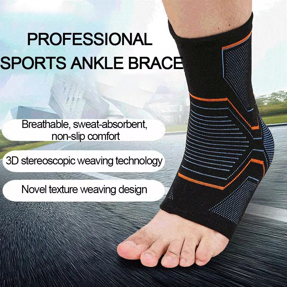 Premium Ankle Brace Compression Sleeve for Injury Recovery and Joint Pain Relief – Plantar Fasciitis Support Socks with Arch 