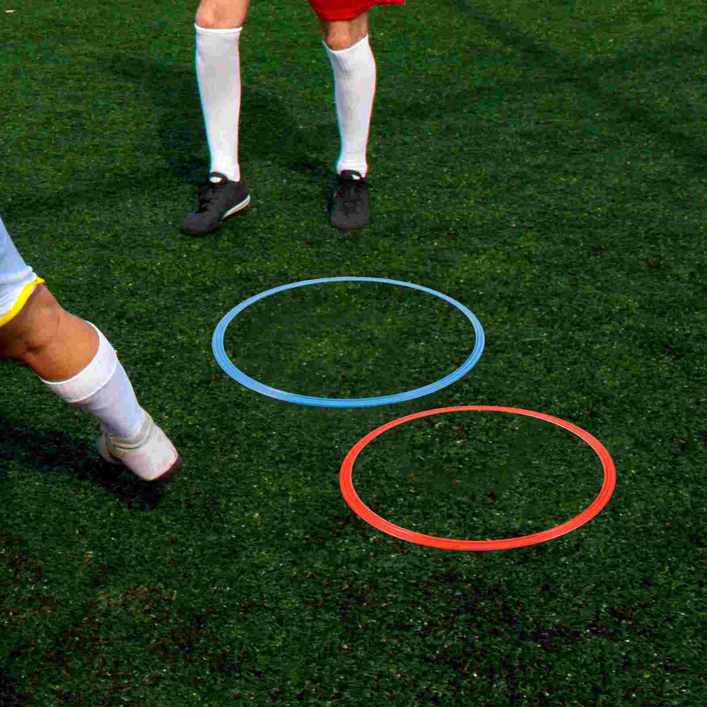 Premium Agility Training Rings for Soccer & Football – Portable Speed & Agility Equipment – Durable ABS Material, 30cm/40cm