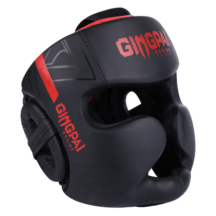 High-Quality Kick Boxing Headgear - Protective Helmet for MMA, Karate, Muay Thai, Free Fight Training, Durable PU Leather