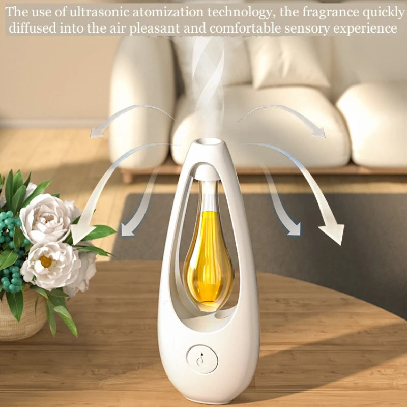 Premium Rechargeable Room Air Freshener Spray – Aromatherapy Essential Oil Diffuser, Hotel & Home Fragrance, Wall-Mounted or 