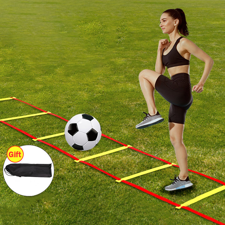 Premium Agility Ladder for Speed Training – Nylon Straps, Multiple Lengths (2M-10M) – Soccer, Football, and Fitness Warm-Up 