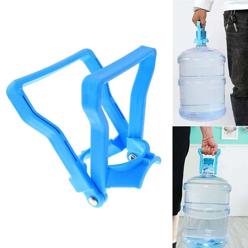 Premium Portable Water Bottle Holder – Labor-Saving Plastic Bucket Carrier – Easy Lift-Up Handle for Convenient Water 