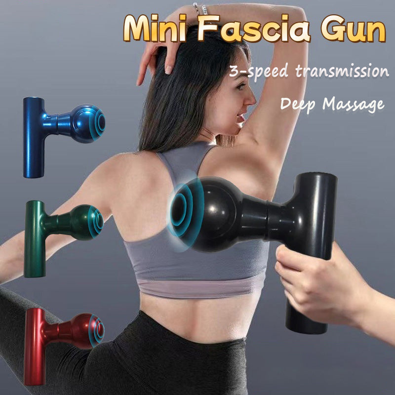 High-Quality Mini Massage Gun for Body, Neck & Back Pain Relief, Deep Tissue Muscle Relaxation, Portable Handheld Design 