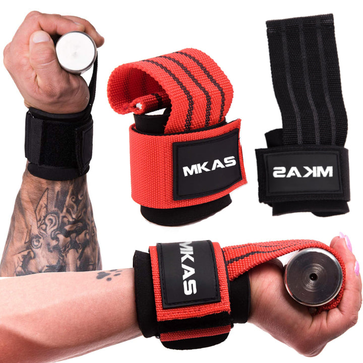 High Quality Non-Slip Weight Lifting Wrist Straps – Adjustable Gym Hand Belt for Bodybuilding, Dumbbell, Barbell Exercises, 