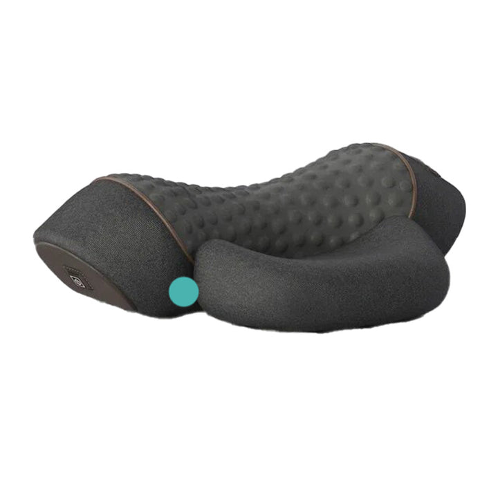 Premium Electric Neck Massager Pillow with Hot Compress & Vibration, Cervical Spine Support for Improved Sleep and Pain 