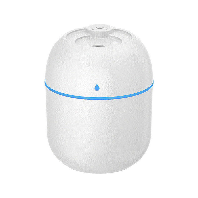 High Quality Portable Mini Ultrasonic Humidifier – USB Essential Oil Diffuser, Indoor Quiet Mist Maker, 220ml Water Tank,