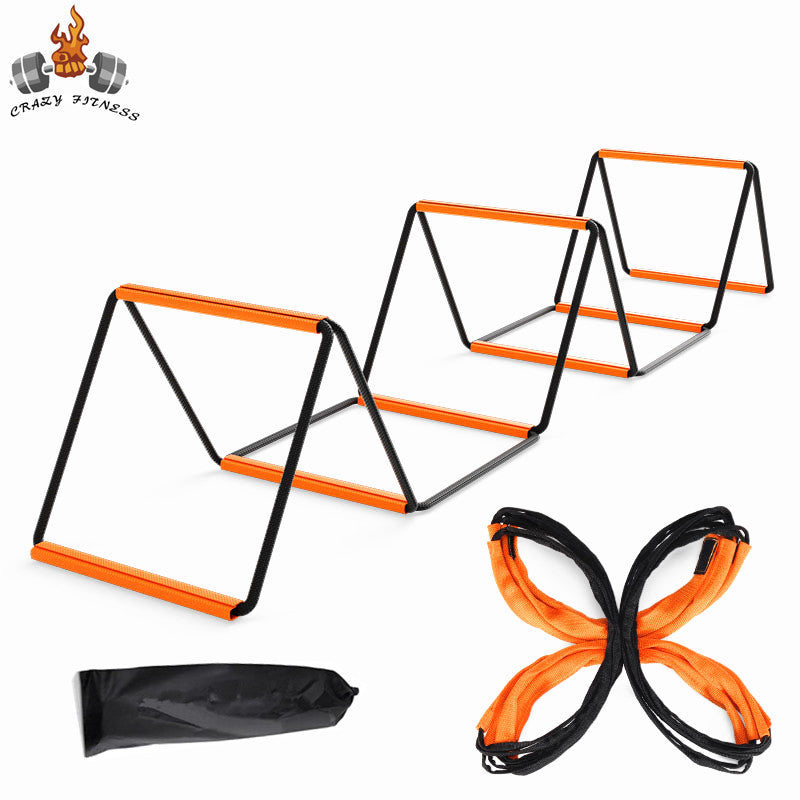 Premium Dual-Purpose Agility Ladder for Soccer & Football Training – Speed, Coordination & Footwork Equipment with Carry 