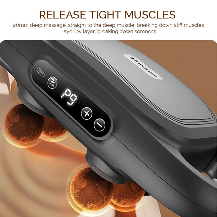 Premium Deep Tissue Massage Gun for Back, Waist & Muscle Relaxation, Powerful Massager for Neck, Legs & Full Body Recovery