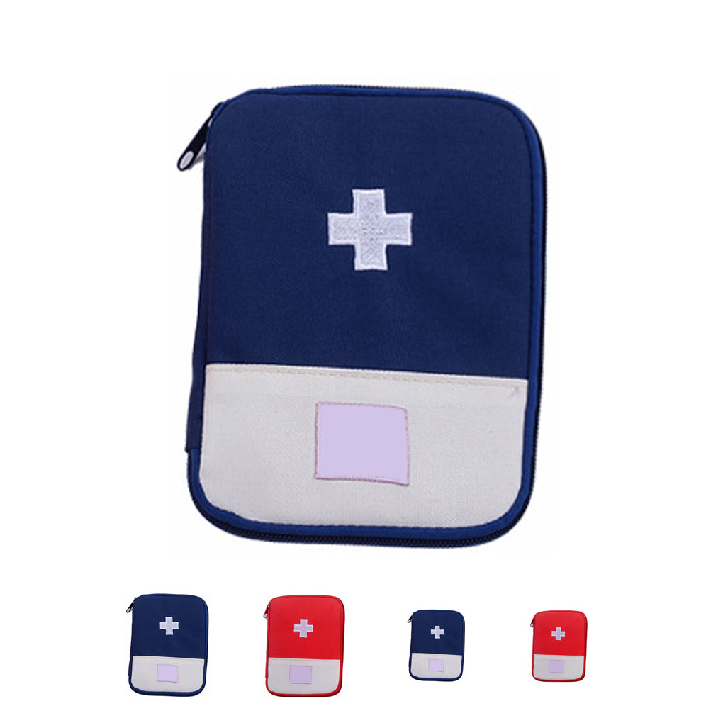 Premium Mini Portable First Aid Kit – Compact Medical Emergency Organizer, Household Medicine Storage Bag for Outdoor 