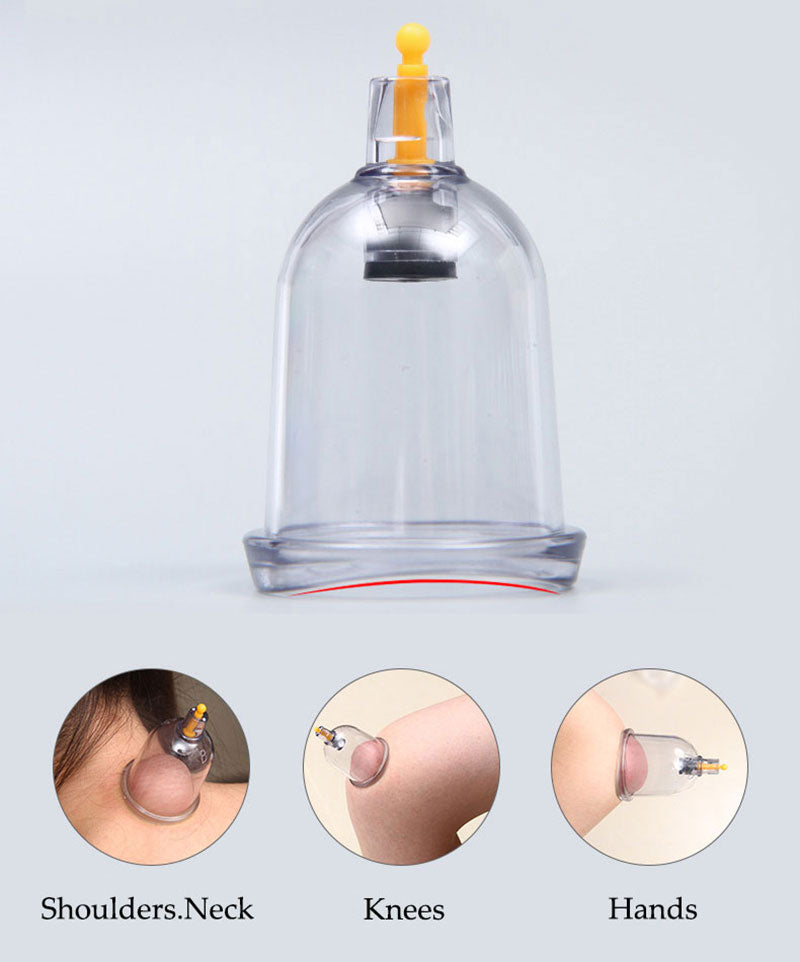 Premium Cupping Therapy Set – Professional Vacuum Suction Cups for Chinese Medicine Physiotherapy, Massage, and Muscle