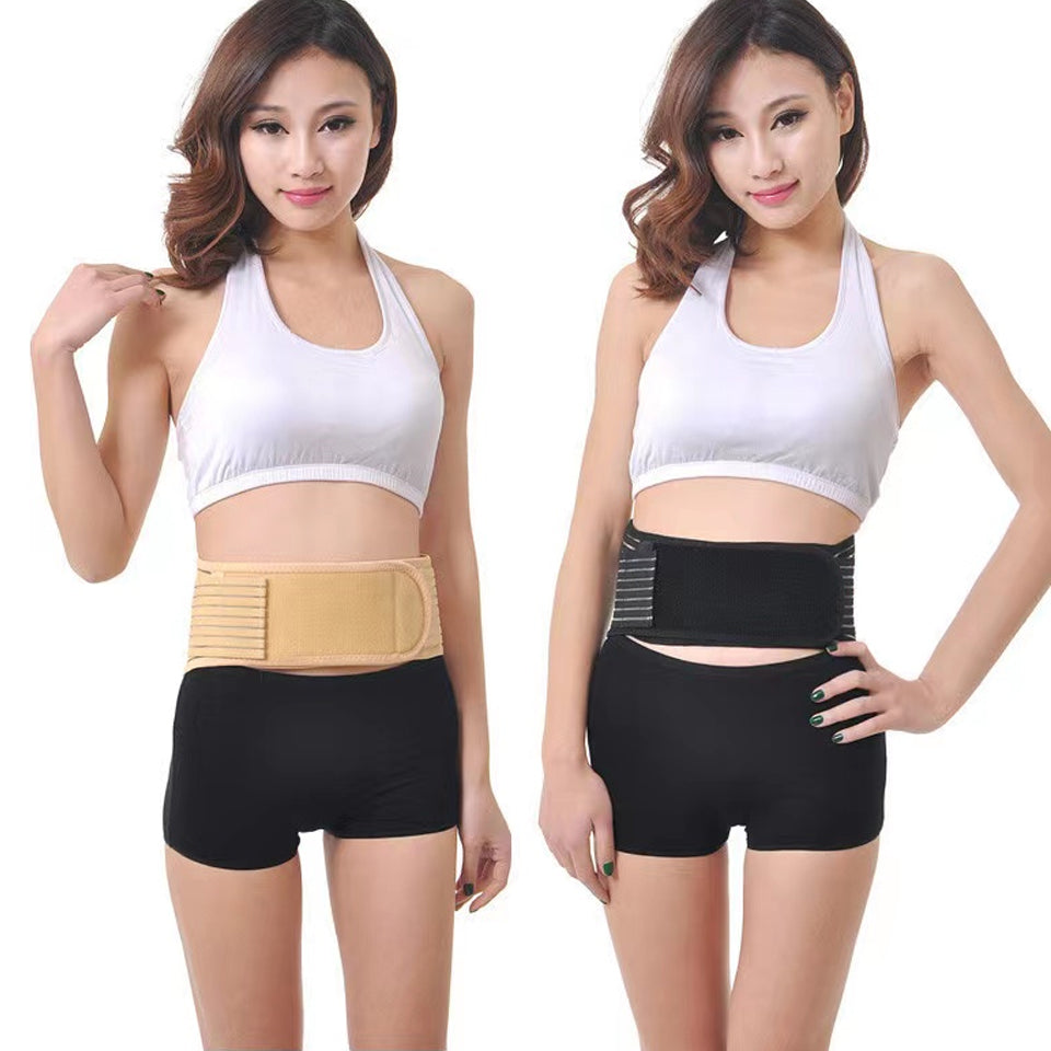 High Quality Adjustable Neoprene Lumbar Support Belt – Double Pull Back Brace for Lower Back Pain Relief, Self-Heating  