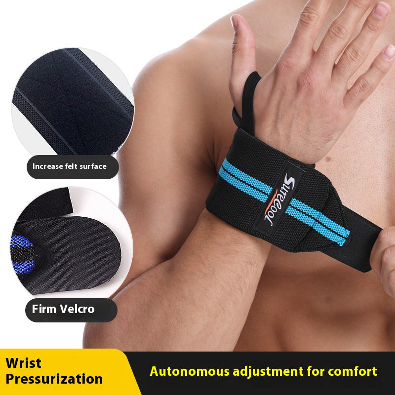 High Quality Weightlifting Wrist Wraps – Professional Wrist Support with Heavy Duty Thumb Loop, Best Wrap for Strength 