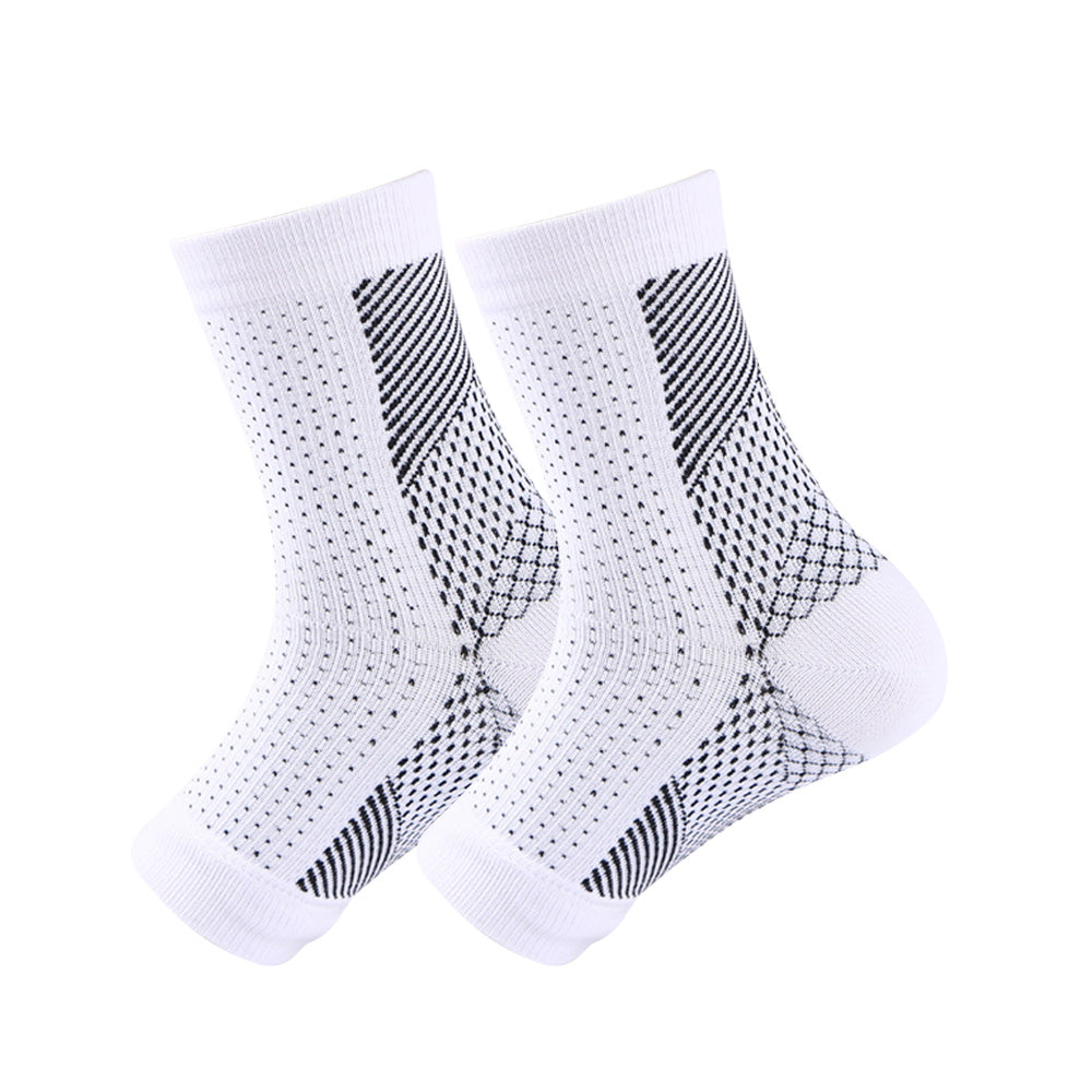 Premium Compression Socks for Neuropathy & Ankle Support – 1 Pair Nano Ankle Brace Sleeve, Pain Relief for Swelling, Plantar 