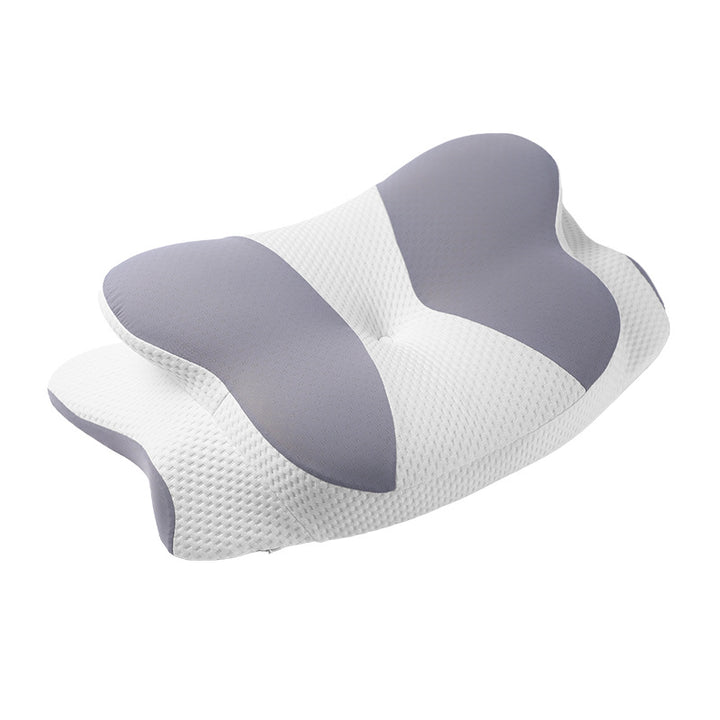 High-Quality Ergonomic Memory Foam Cervical Pillow - Neck & Shoulder Support, Adjustable for Side, Back & Stomach Sleepers, 