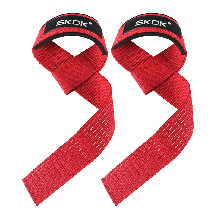 High Quality Weightlifting Straps – Anti-Slip Silicone Lifting Wrist Straps for Strength Training, Deadlifts, Crossfit, Hand 