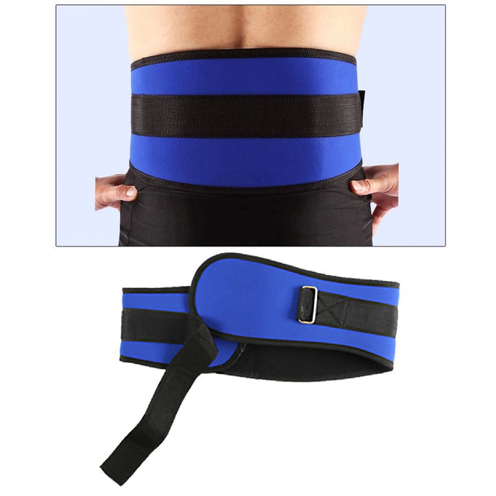 Premium Weight Lifting Belt Back Support – Workout Belt with Metal Buckle for Men and Women, Ideal for Gym, Squats,  