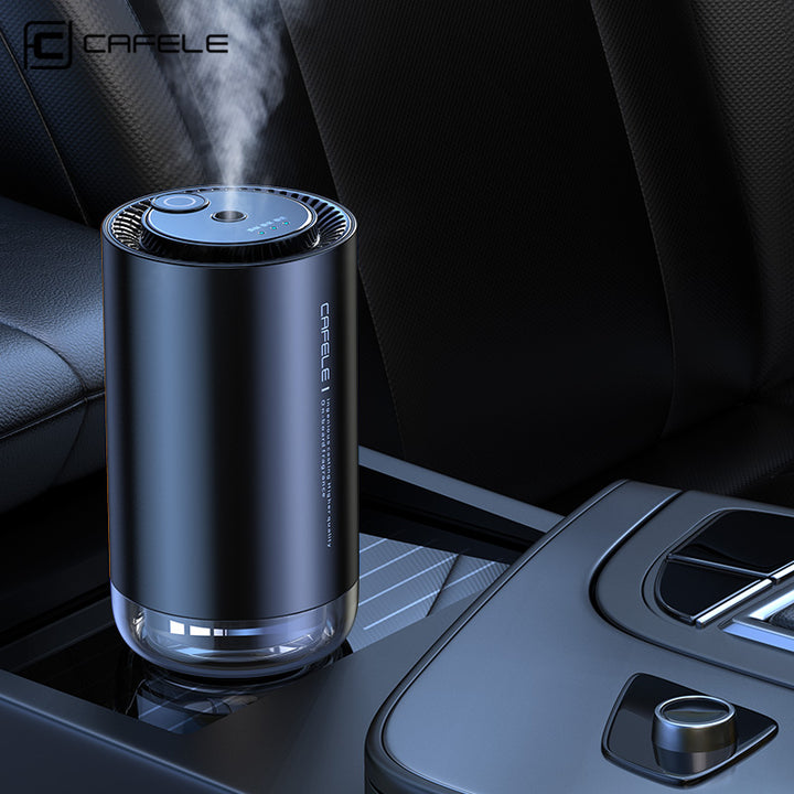 Premium Ultrasonic Aroma Diffuser – Portable Car Air Purifier and Home Freshener with Automatic Sensing, Adjustable Modes