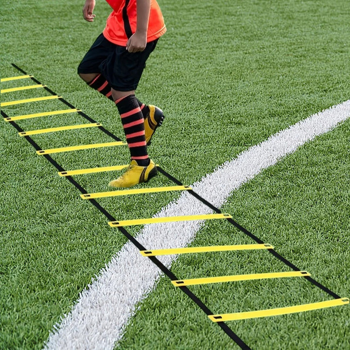 Premium Agility Ladder for Speed Training – Nylon Straps, Multiple Lengths (2M-10M) – Soccer, Football, and Fitness Warm-Up 