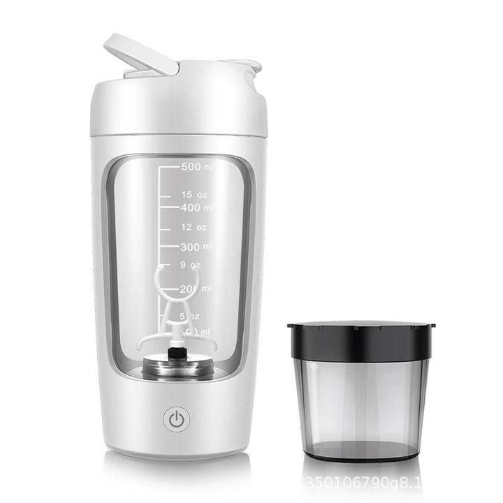 Premium Electric Protein Shaker Bottle – 650ml USB Rechargeable Mixer for Smooth Protein & Milkshakes – Automatic Stirring