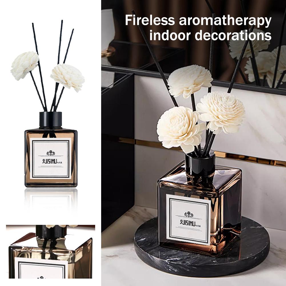 Luxury Fireless Aromatherapy Home Fragrance Diffuser – Room Decoration, Long-Lasting Floral Perfume, Household Freshener for