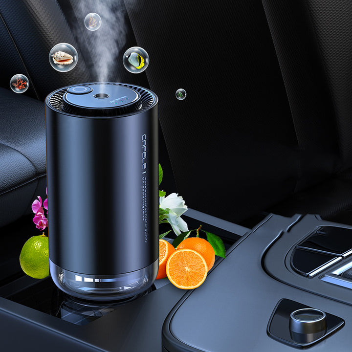 Premium Ultrasonic Aroma Diffuser – Portable Car Air Purifier and Home Freshener with Automatic Sensing, Adjustable Modes