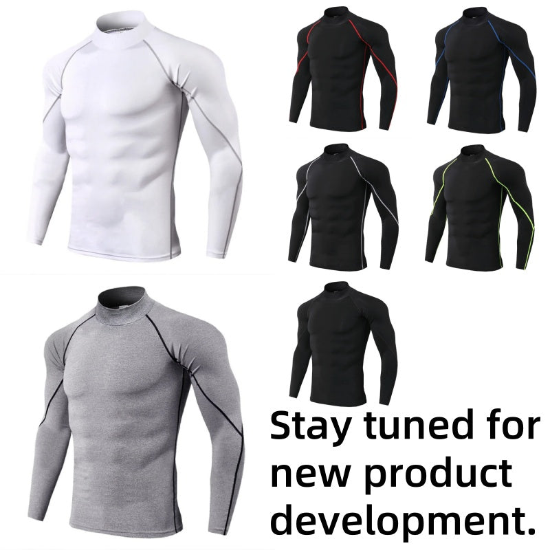 Premium Men’s Compression Sportswear Set – Gym Fitness Suit, Training & Jogging Tights, Running Rashguard Tracksuit