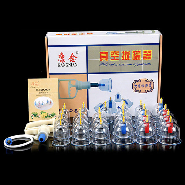 Premium Cupping Therapy Set – Professional Vacuum Suction Cups for Chinese Medicine Physiotherapy, Massage, and Muscle