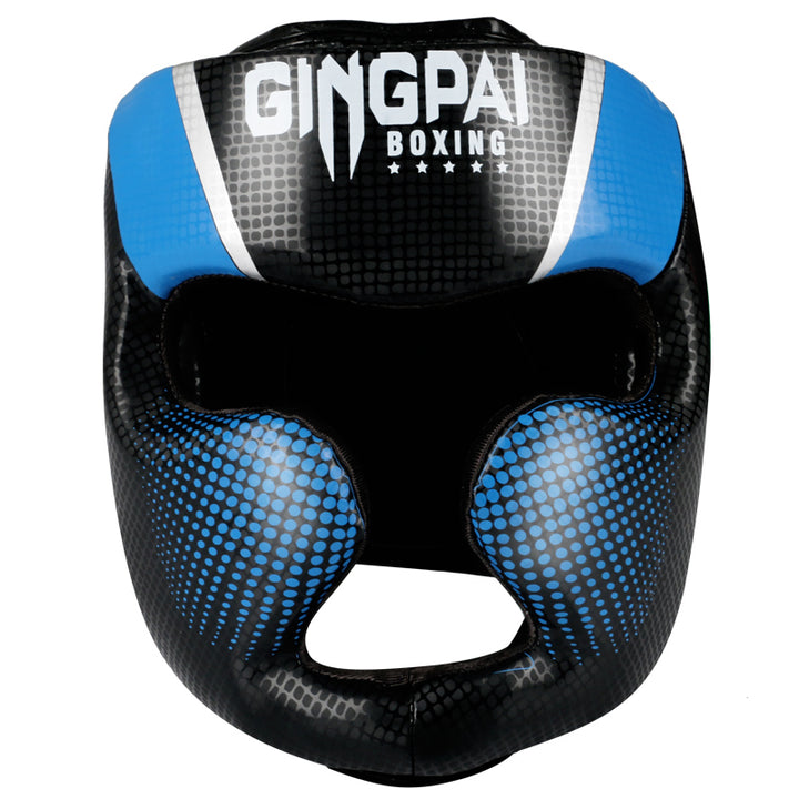 High-Quality Kick Boxing Headgear - Protective Helmet for MMA, Karate, Muay Thai, Free Fight Training, Durable PU Leather