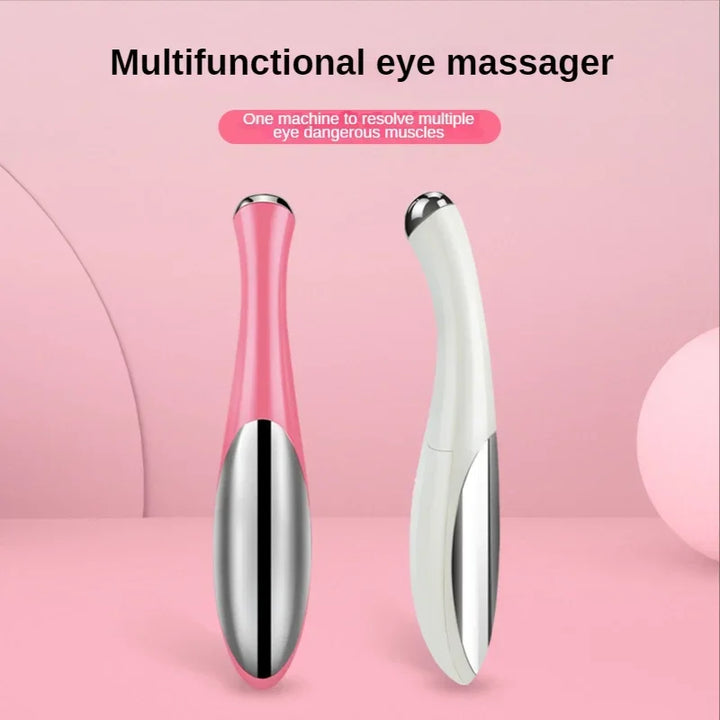 High Quality Electric Eye Massage Pen – Portable Facial and Eye Care Device, Vibration Massage, Dry Battery Powered, 