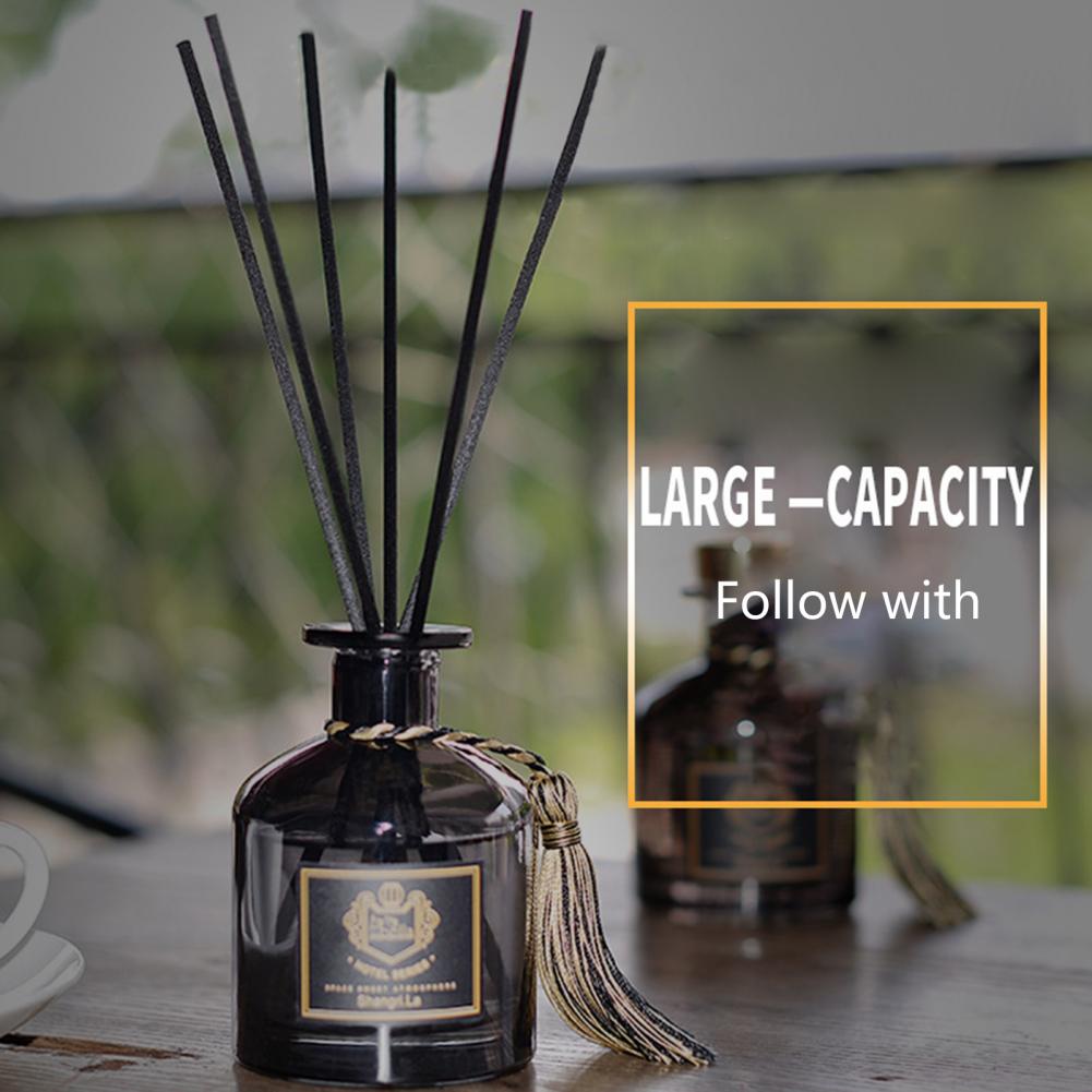 Luxury 50ml Reed Diffuser Set – Home, Hotel, Bathroom Air Freshener, Rattan Aromatherapy Glass Diffuser, Long-Lasting Home 