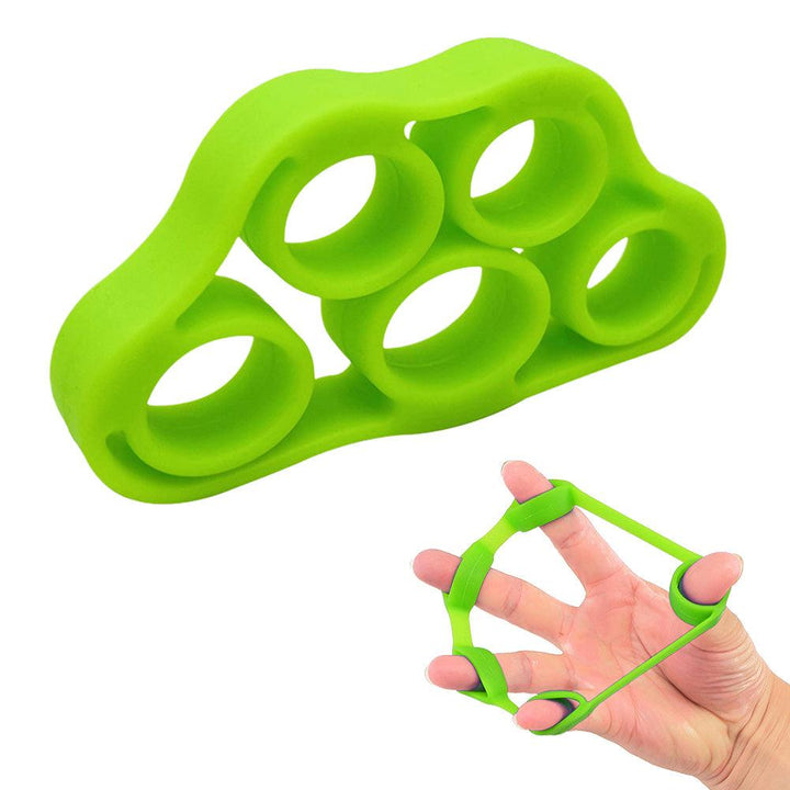 Premium Silicone Wrist Stretcher & Finger Gripper Expander - 5-Finger Carpal Strength Trainer for Hand, Grip & Injury Recover