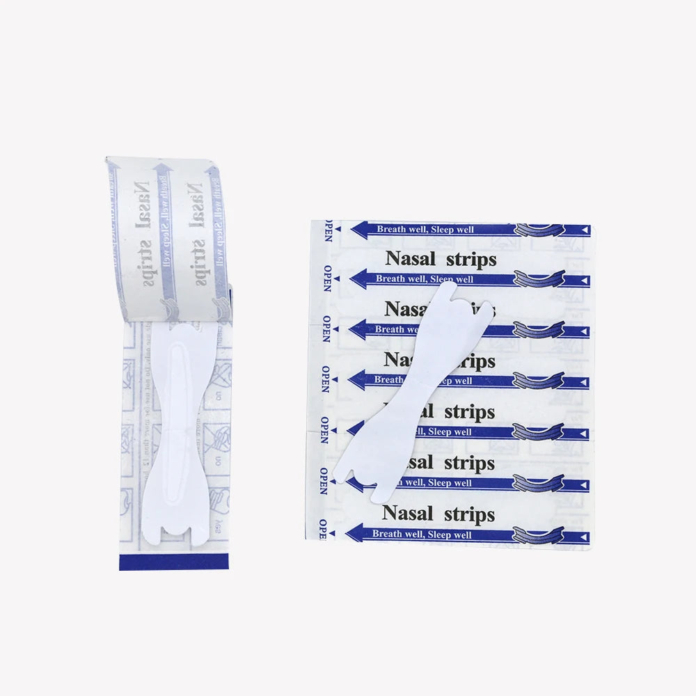 High Quality Anti-Snoring Nasal Strips - 50pcs Transparent Stop Snoring Aid, Better Nose Breath, Extra Strength Nasal Patch 