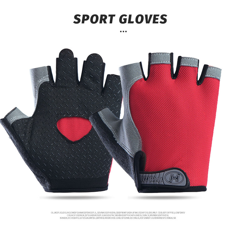 Premium Workout Gloves for Weightlifting, Cycling & Fitness - Breathable, Anti-Slip Grip, Palm Protection, Lightweight 