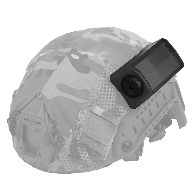 High-Quality Tactical Helmet Camera Model - Hook and Loop Fast Attachment, Prop for CS Game, Filming, Tactical Training, 