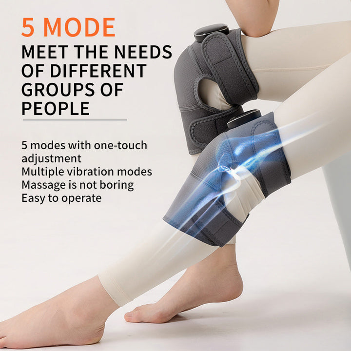 Premium Multipurpose Electronic Massager for Shoulders, Elbows, and Knees – 3-in-1 Heating and Vibration Therapy, Portable  