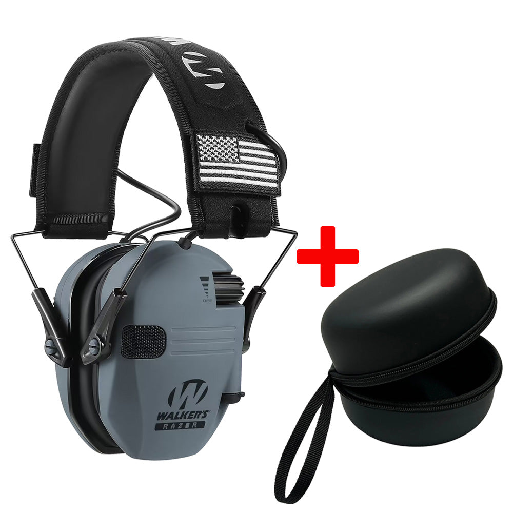 Premium Electronic Shooting Earmuffs with ARC Rail Mount – Tactical Helmet Headset for Noise Reduction, Intelligent Sound 