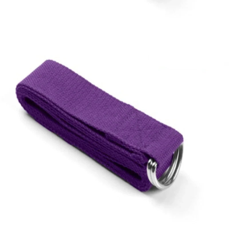 Premium Yoga Stretch Band – Flexible Resistance Belt for Safe Stretching, Pilates & Yoga – Improves Flexibility, Range of